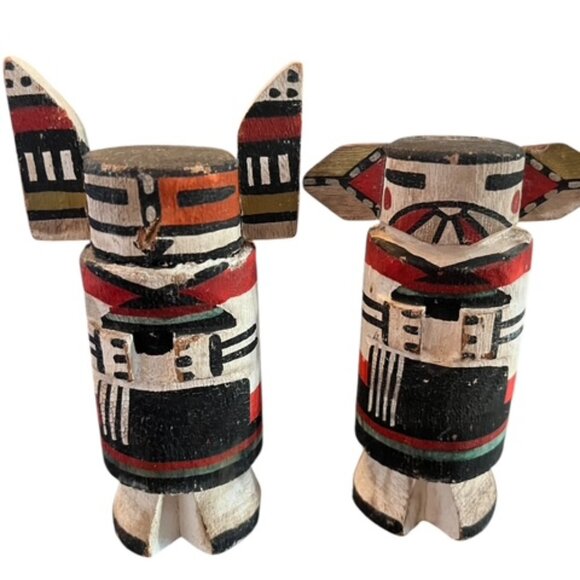 Vintage Hopi Kachincas pair - Picture 1 of 4